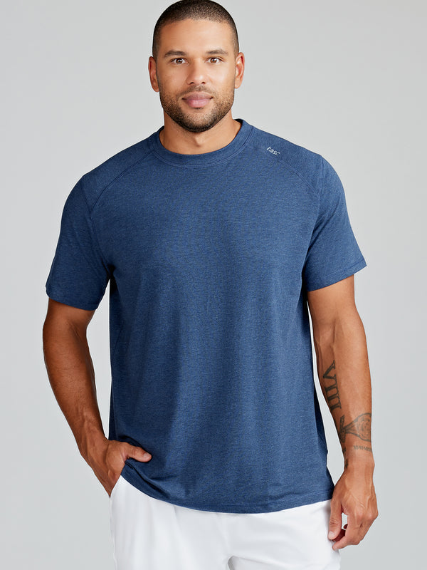 Classic Navy Heather-417 / Small