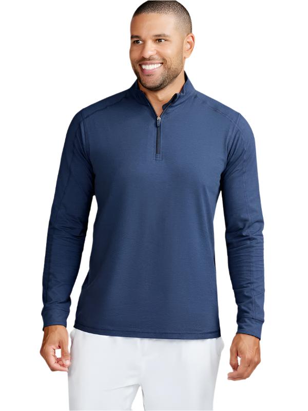 Tasc Men's Carrollton Lightweight Quarter Zip Apparel Tasc Classic Navy Small