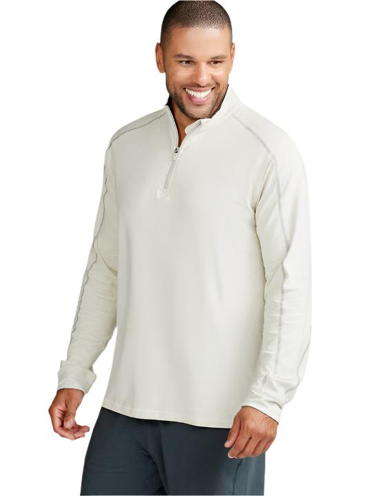 Tasc Men's Carrollton Lightweight Quarter Zip Apparel Tasc Mineral Heather Small