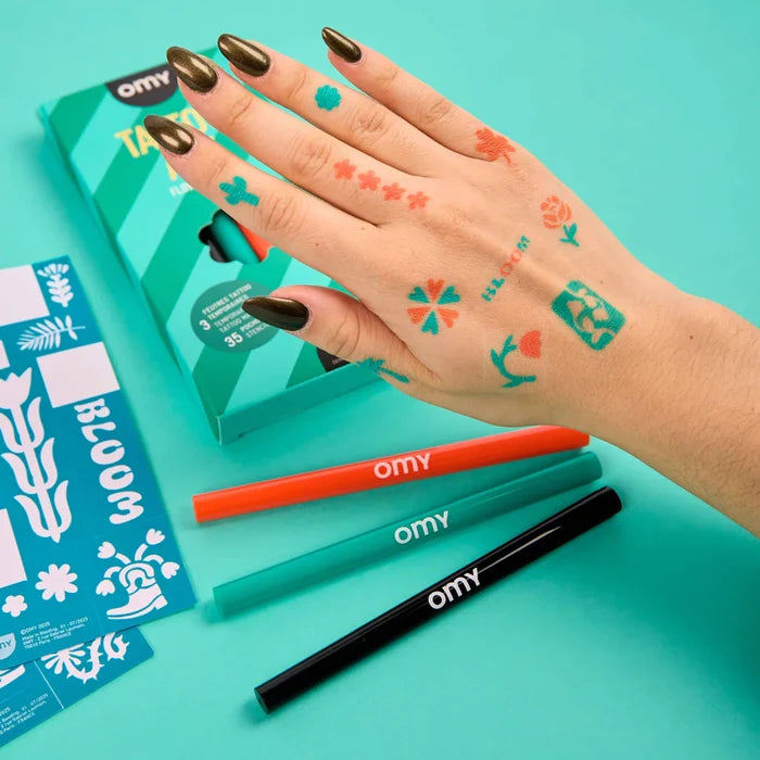 OMY - Tattoo Art - Flower Power - Lifestyle Cut 1