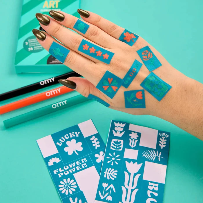 OMY - Tattoo Art - Flower Power - Lifestyle Cut 2