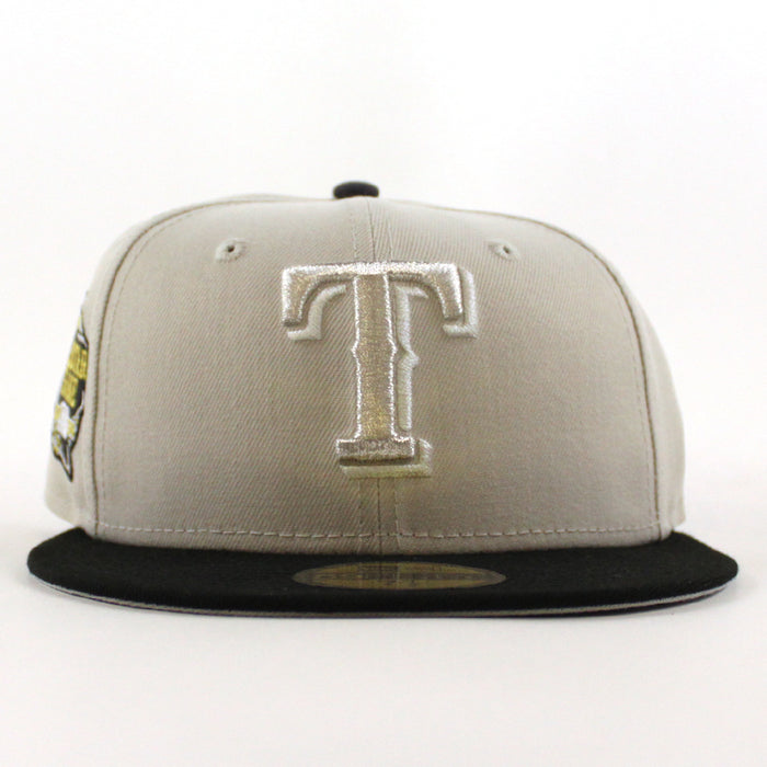 Texas Rangers 2024 All Star Game New Era 59Fifty Fitted Hat (Stone Gray Black Gray Under Brim)