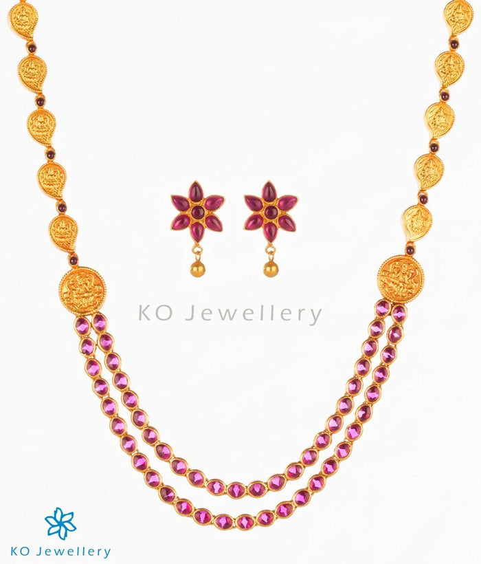 The Aparajita Silver Lakshmi Coin Necklace