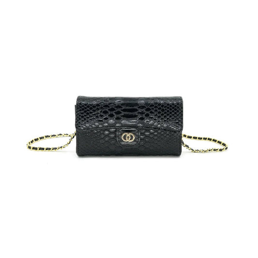 The Bianca Small Clutch-Black