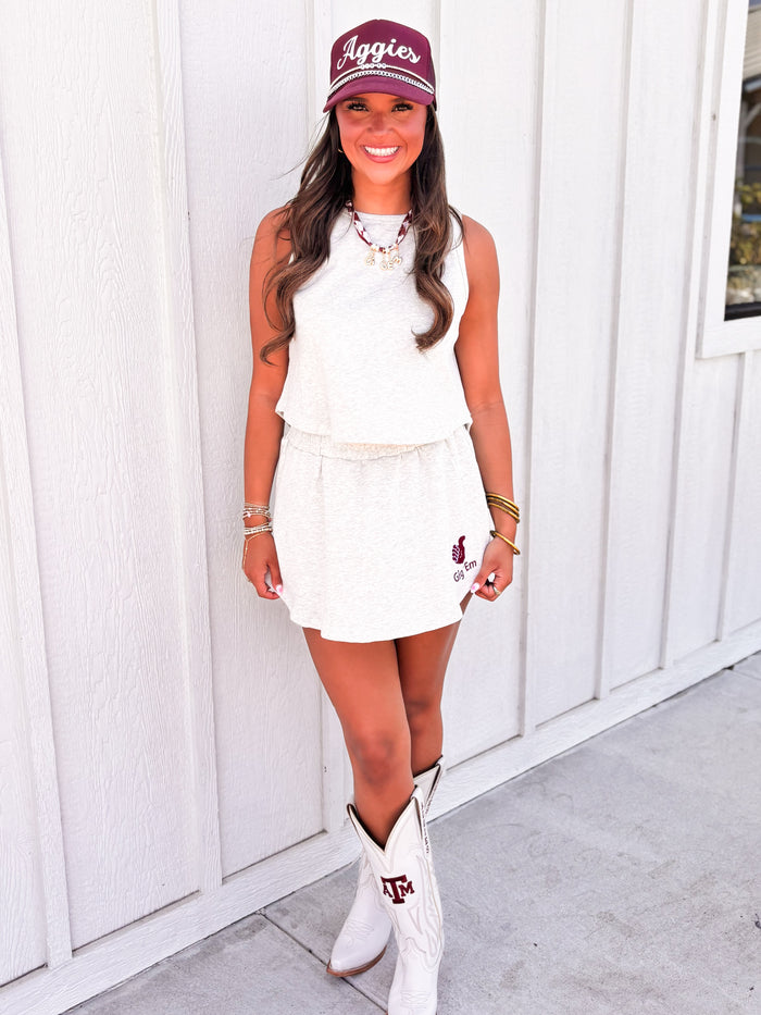 The College Pride 2 Piece Set-Gig Em'