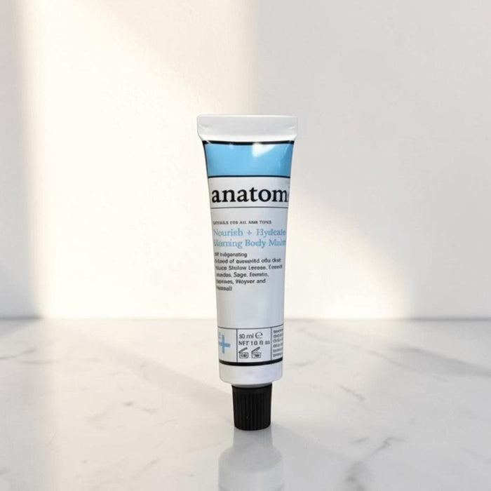 The Little Travel Skincare Set: with anatome travel wallet - anatomē