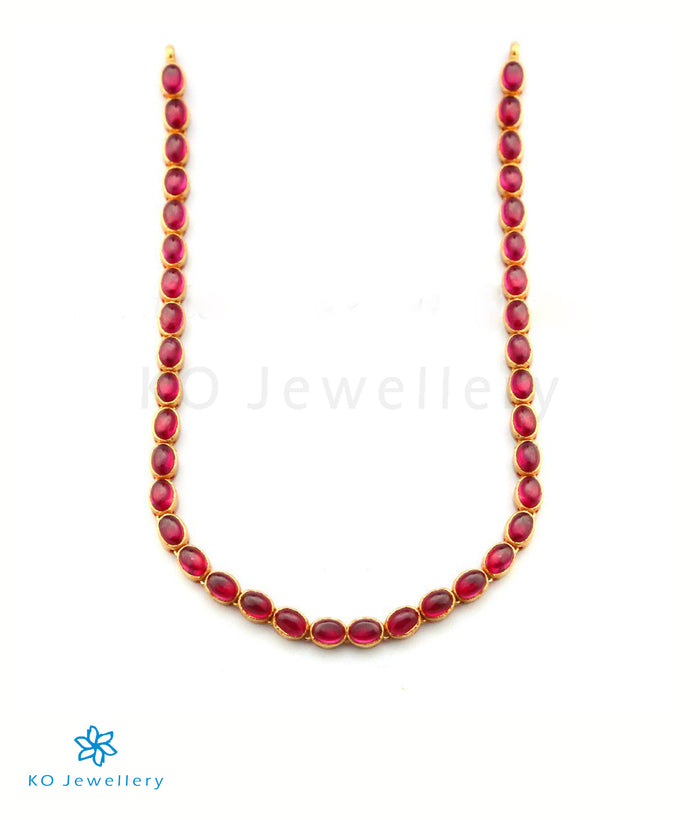 The Mugdha Silver Kemp Necklace
