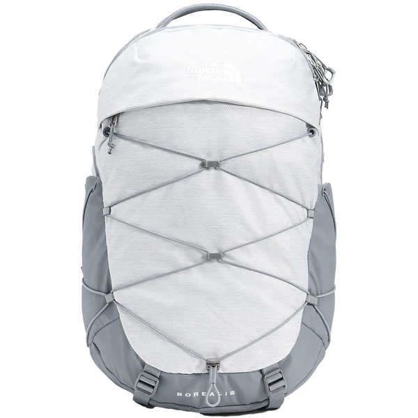 The North Face Women's Borealis Backpack Accessories North Face TNF White Metallic Melange/Mid Grey-54C