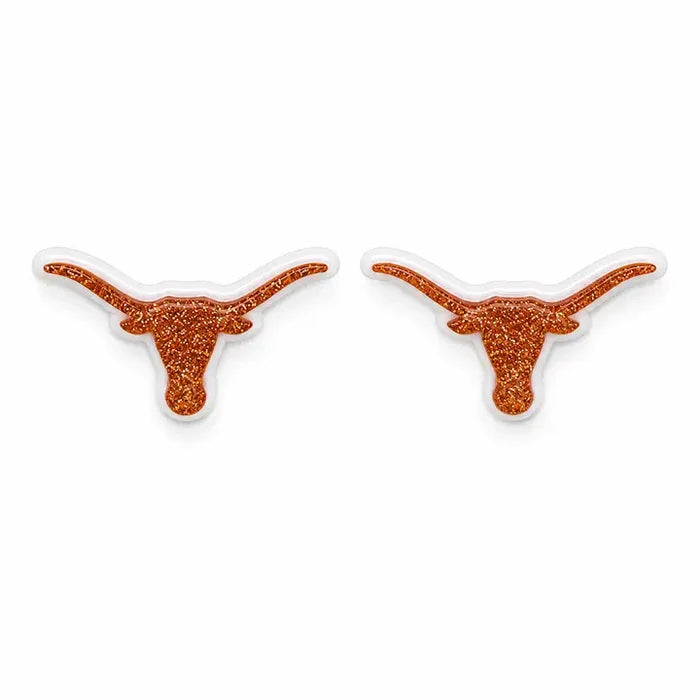 The UT Longhorn Studs-Orange