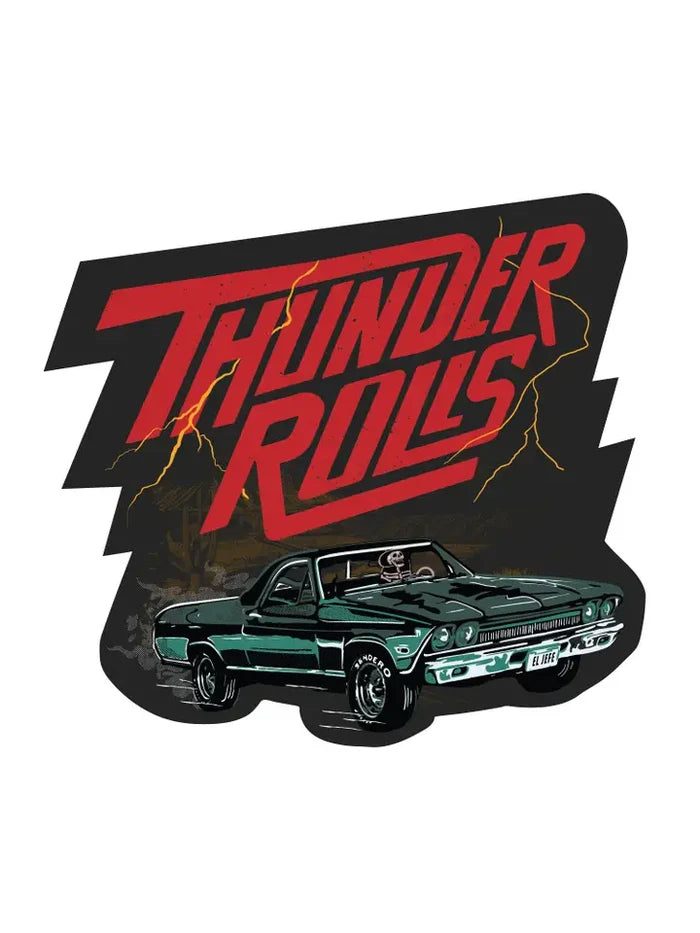 Thunder Rolls Sticker