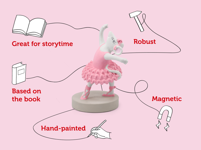 Tonies - Audio Book - Angelina Ballerina - Features