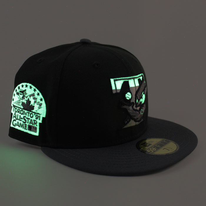 Toronto Blue Jays 1991 All Star Game New Era 59Fifty Fitted Hat (Black Graphite Gray Under Brim)