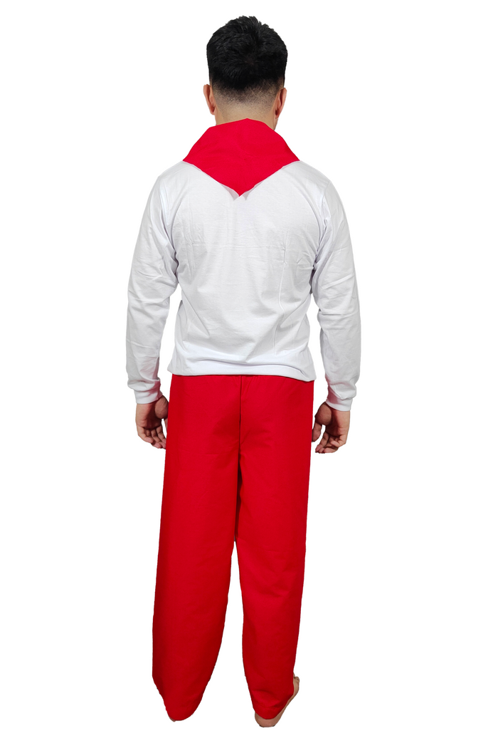 Traditional Filipino Katipunero Pants and Scarf