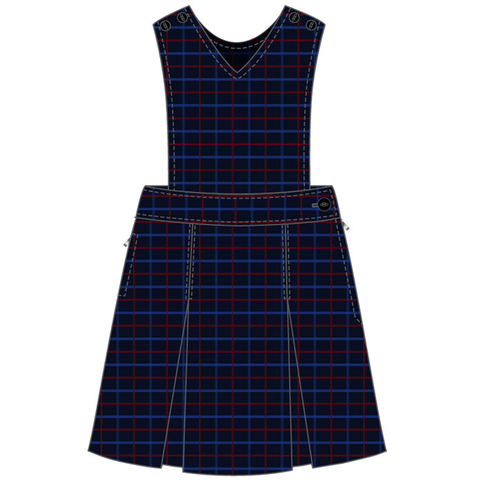Tunic with Detachable Button off Bib  *SALE PRICE - RUN OUT STYLE*