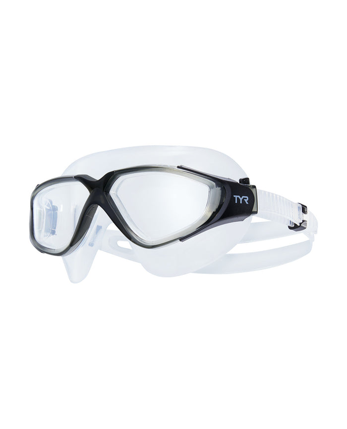 TYR Adult Rogue Swim Mask Equipment TYR Grey/Black