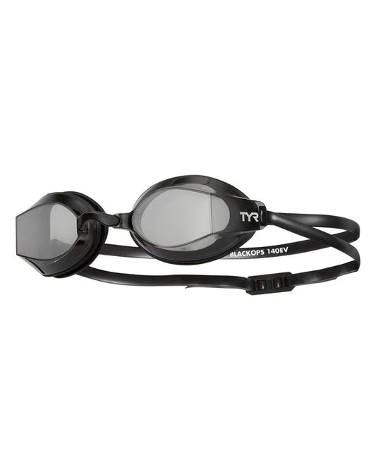 TYR BlackOps 140 EV Racing Adult Goggles Equipment TYR Smoke/Black