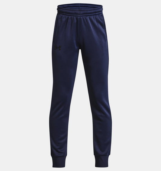 Under Armour Boys Armour Fleece R Joggers Apparel Under Armour Midnight Navy / Black-410 XSmall