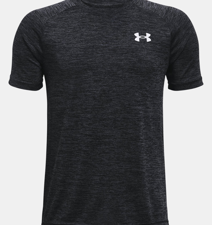 Under Armour Boys' Tech 2.0 Short Sleeve Apparel Under Armour Black/White-001 Small