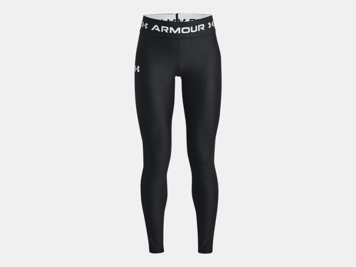 Under Armour Girls Heatgear R Armour Leggings Apparel Under Armour Black-001 Girls' Smalll