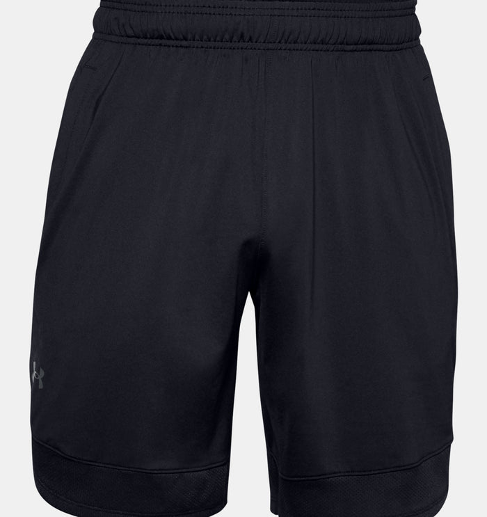 Under Armour Mens Train Stretch Shorts Apparel Under Armour S Black/Pitch Gray-001