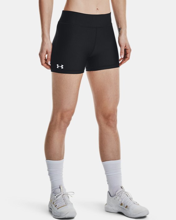 Under Armour Womens Team Shorty 3 Apparel Under Armour Black-001 XSmall