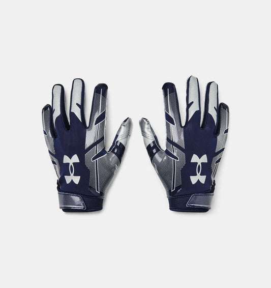 Under Armour Youth F8 Football Gloves Accessories Under Armour Midnight Navy-410 Youth Small