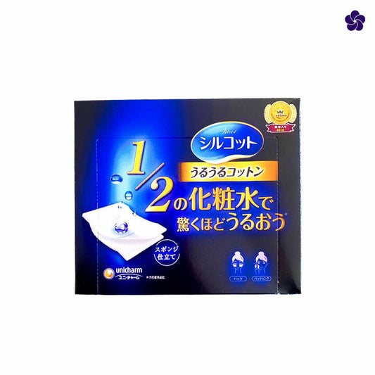 UNICHARM - Silcot Uruuru Cotton Pads 40 sheets
