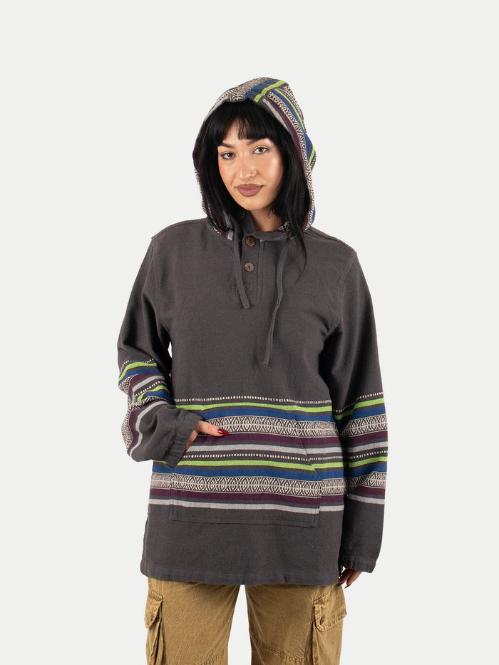 Unisex Gheri Pullover Hoody | Charcoal-Image 2