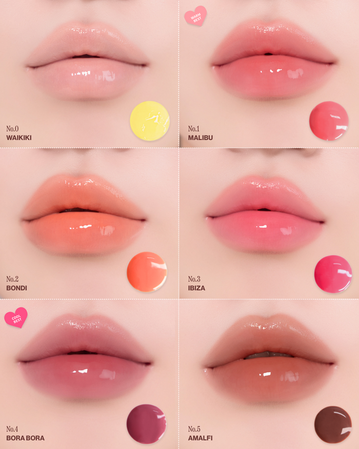 UNLEASHIA - Sunset Dazzle Gloss Balm - 02 Bondi