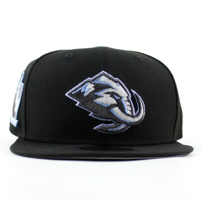 Utah Mammoth Utah Patch New Era 59Fifty Fitted Hat (Black Gray Under Brim)