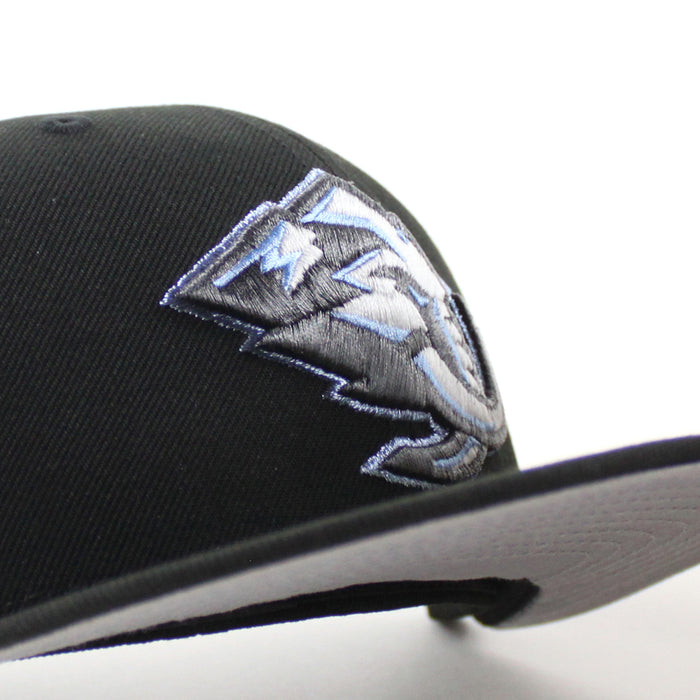 Utah Mammoth Utah Patch New Era 59Fifty Fitted Hat (Black Gray Under Brim)