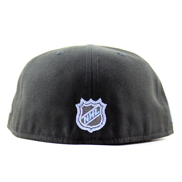 Utah Mammoth Utah Patch New Era 59Fifty Fitted Hat (Black Gray Under Brim)