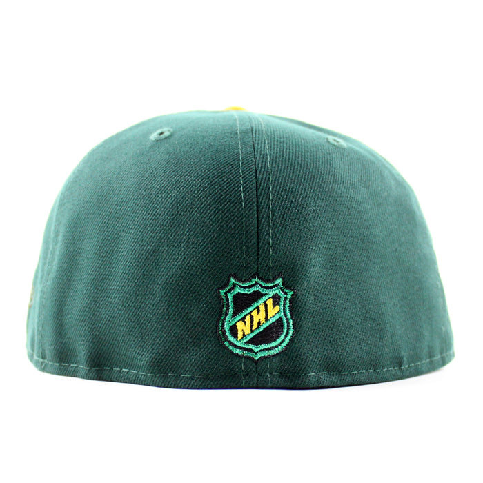 Vancouver Canucks 1998 All Star Game New Era 59Fifty Fitted Hat (Green Black Gray Under brim)