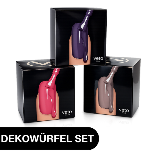 VETO Deko Würfel 4er- Set