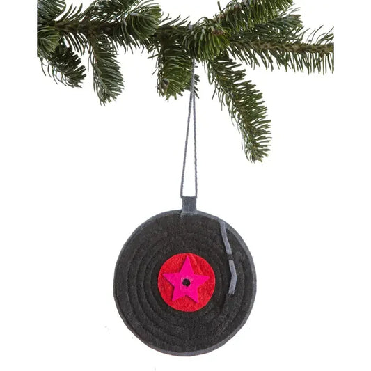Vinyl Record Ornament