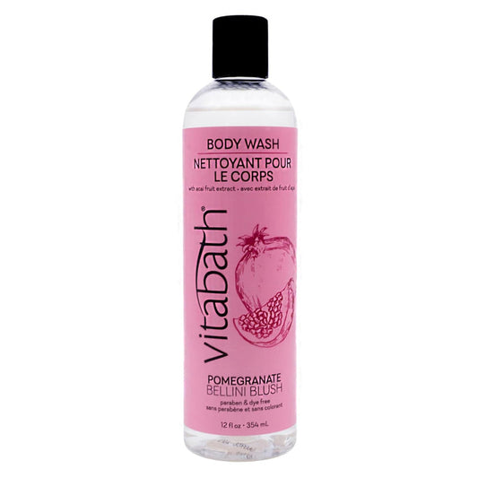 Vitabath Body Wash, Plus Pomegranate Bellini Blush, 12 Fluid Ounce