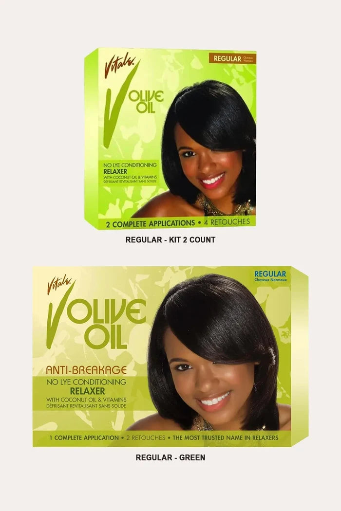 VITALE OLIVE OIL NO-LYE RELAXER KIT VITALE