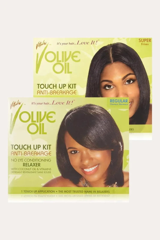 VITALE OLIVE OIL TOUCH UP KIT (ANTI-BREAKAGE NO-LYE CONDITIONING RELAXER) VITALE