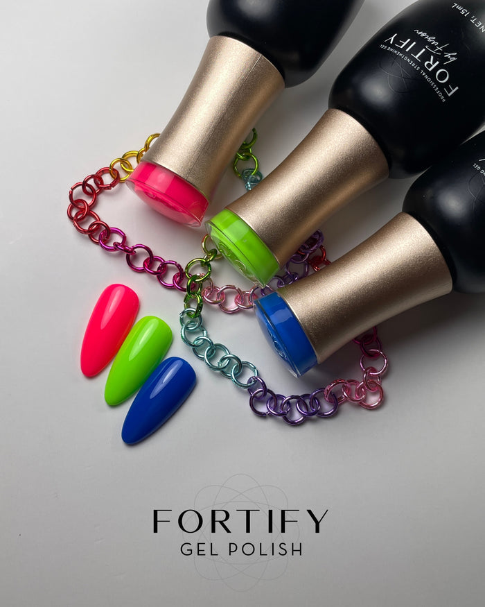 Volume Up Summer Collection - HEMA Free Gel Polish  | 3pc Collection | Fortify by Fuzion