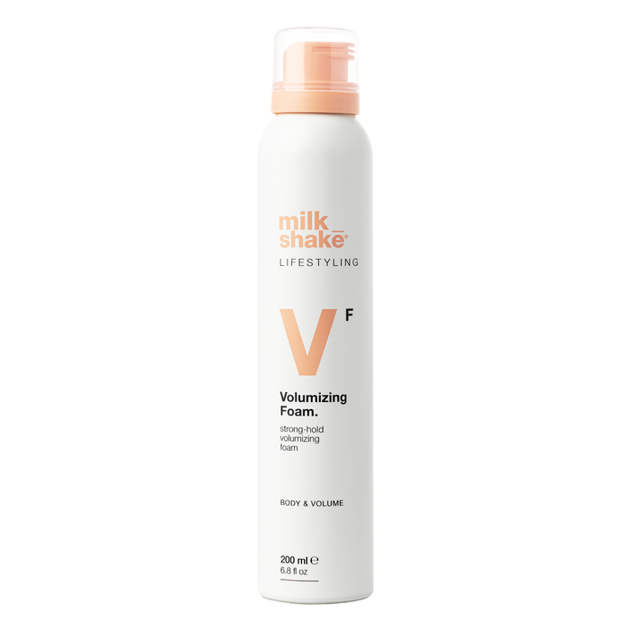 milk_shake  Volumizing Foam bottle on a white background
