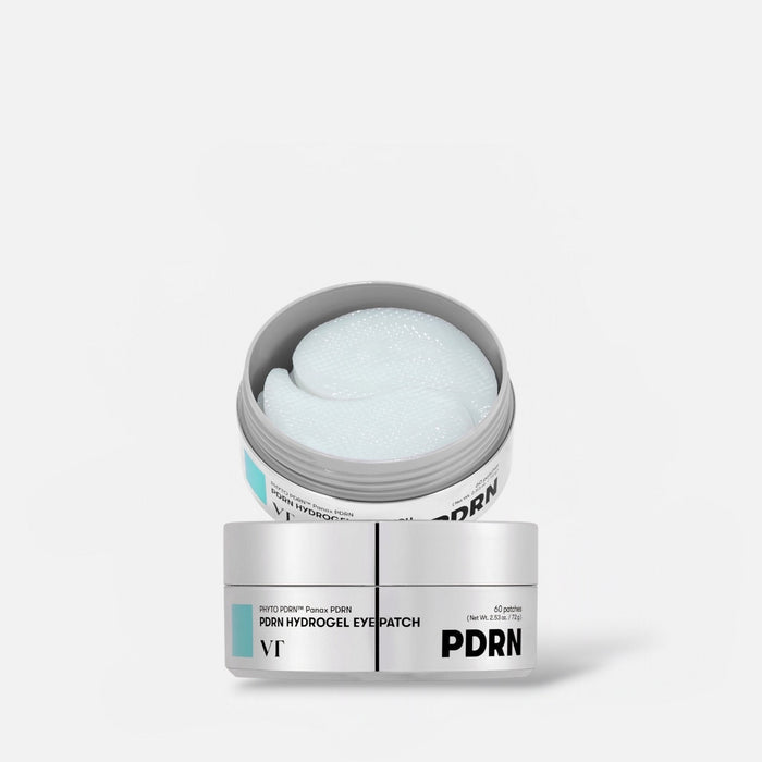 VT Cosmetics PDRN Hydrogel Eye Patch (60 Patches) رقعة العين الهيدروجيلية من في تي كوزمتكس بي دي آر إن - Princess Cosmetics Qatar