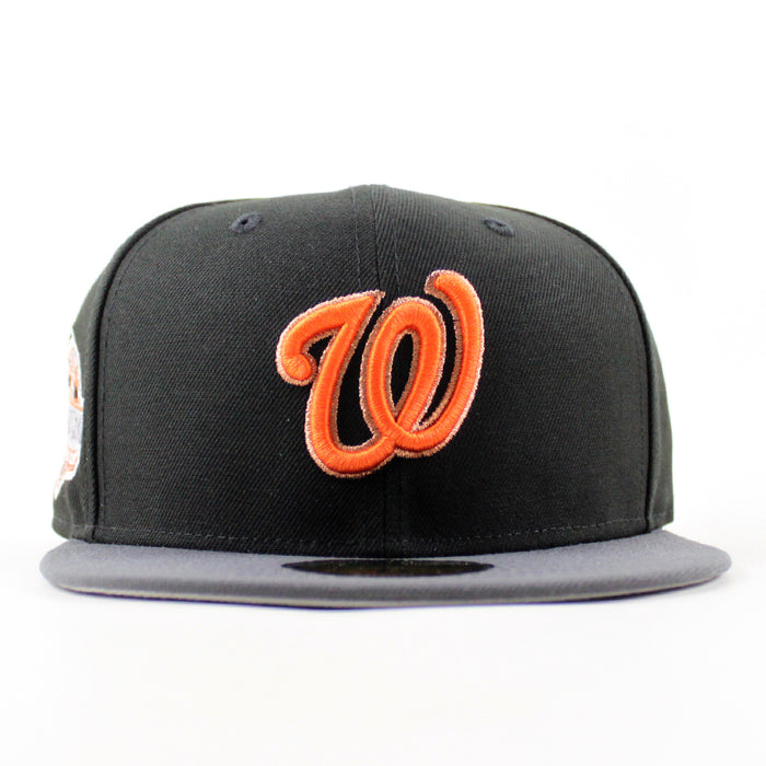 Washington Nationals 2018 All Star Game New Era 59Fifty Fitted Hat (Black Graphite Gray Bottom)