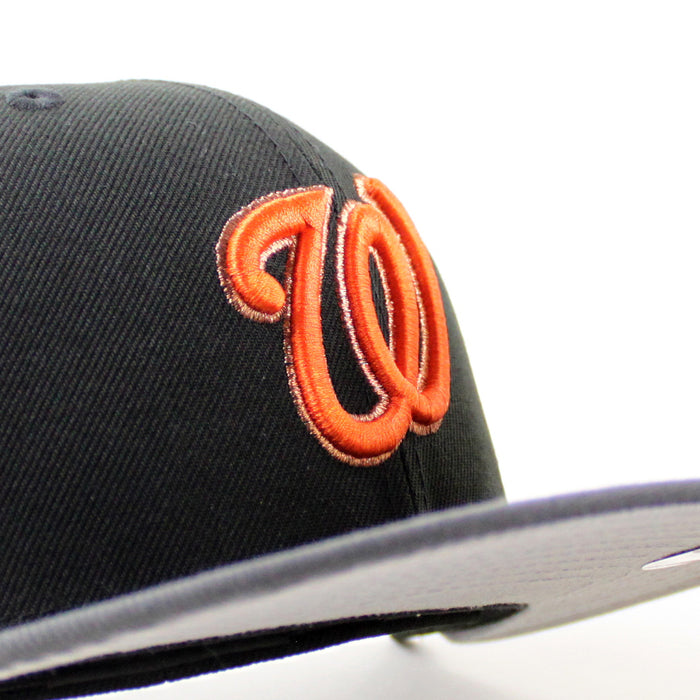 Washington Nationals 2018 All Star Game New Era 59Fifty Fitted Hat (Black Graphite Gray Bottom)