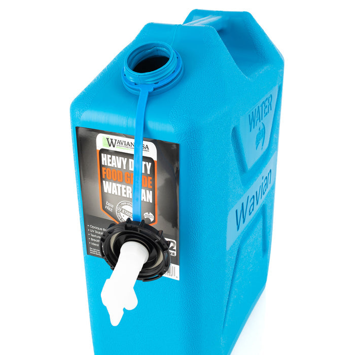 Wavian 5.8 Gallon / 22 Liter Water Container in Blue