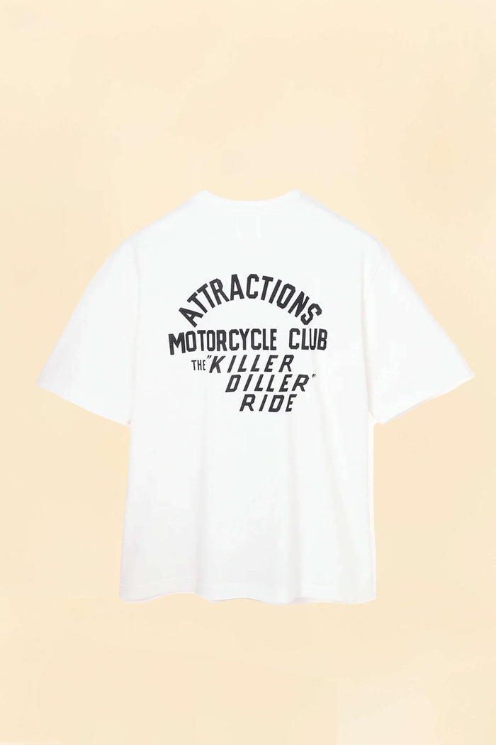 Wearmasters Flying Wheel T-Shirt -White