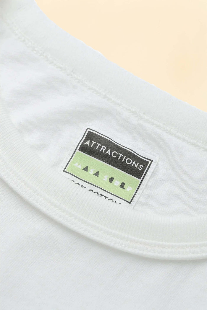 Wearmasters Flying Wheel T-Shirt -White
