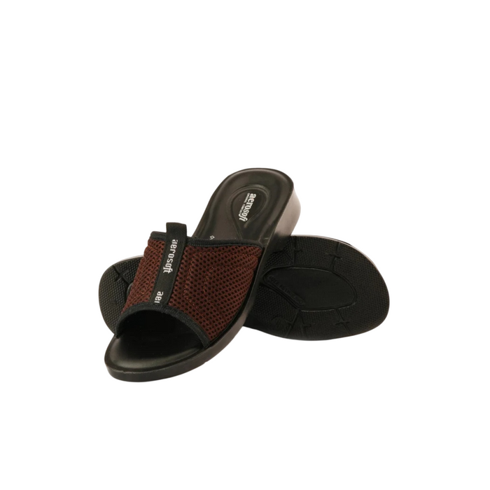 Women Slipper LA-3208-BROWN