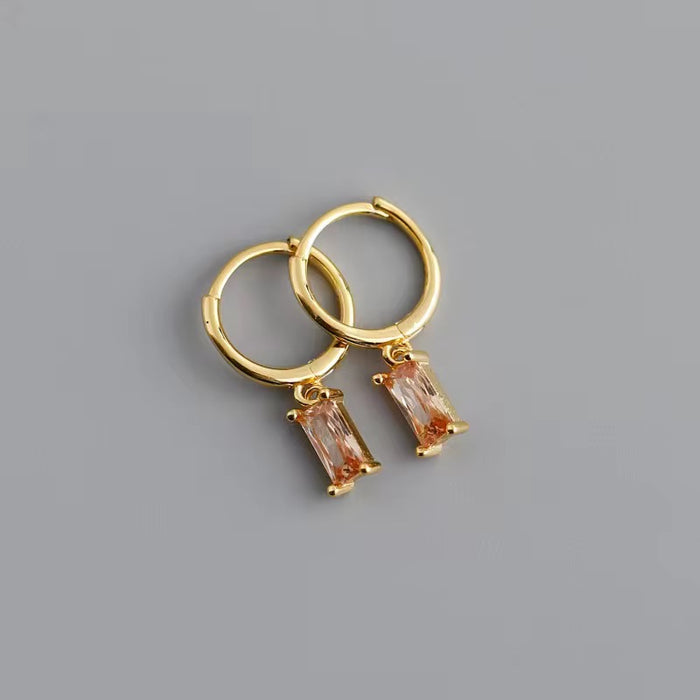 Zircon Drop Huggies