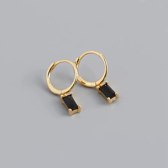Zircon Drop Huggies