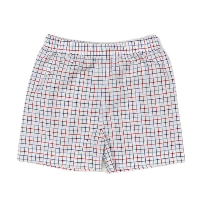 Zuccini Leo Short-Star Spangled Windowpane